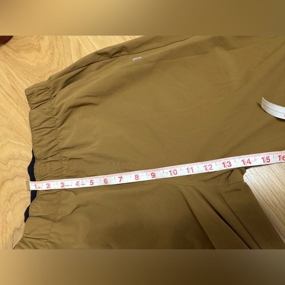 Vuori Fleet Pant Caramel Brown Running Joggers Men’s Size L - Picture 7 of 10